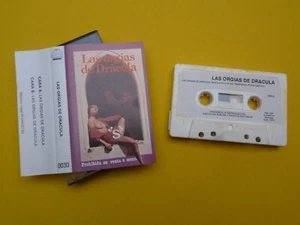 CASSETTE LAS ORGIAS DE DRACULA - Nude Cover - SPAIN Press - 0030 (M-/EX+) - Picture 1 of 1