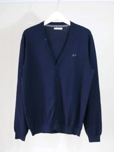 CÁRDIGAN SUN 68 HOMBRE SOL 68 AZUL MARINO TALLA L - Imagen 1 de 5