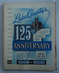 Painesville Telegraph 125th Anniversary Lake County OH Newspaper March 20 1965 - Picture 1 of 5