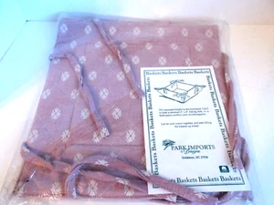 Park Imports Stoff Brotkorb (8" x 8") rosa NEU! - Bild 1 von 2