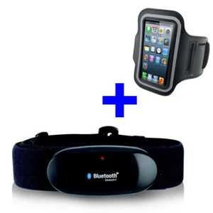 BLUETOOTH BRUSTGURT für RUNKEEPER + ARMBANDTASCHE für iPhone 9/10/X/11/12 - Bild 1 von 1