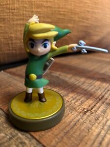 Nintendo Amiibo Figure The Legend Of Zelda Toon Link The Wind Waker Authentic