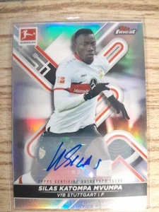 Silas Katompa Mvumpa 2022 Topps Finest Autograph Card - Picture 1 of 3