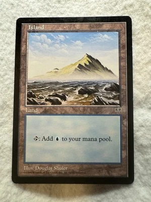 MTG - Island (Rocky Water) - Mirage - NM - Never Played - Free Shipping! - Image 1 of 2