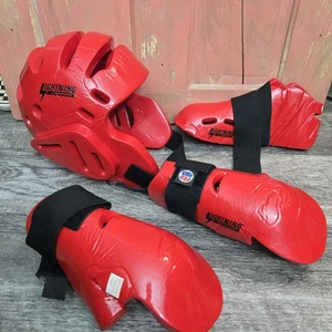 Lightning by Pro Force Taekwondo MMA Red Sparring Combat Gear Gr. S Fuß 7-7,5 - Bild 1 von 17