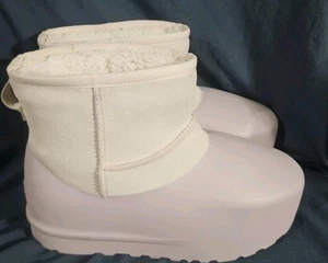 Ugg Classic Mini Stivaletto Stampato Ceramica Viola Donna TG 12 Nuovo Senza Scatola Difetto - Foto 1 di 11