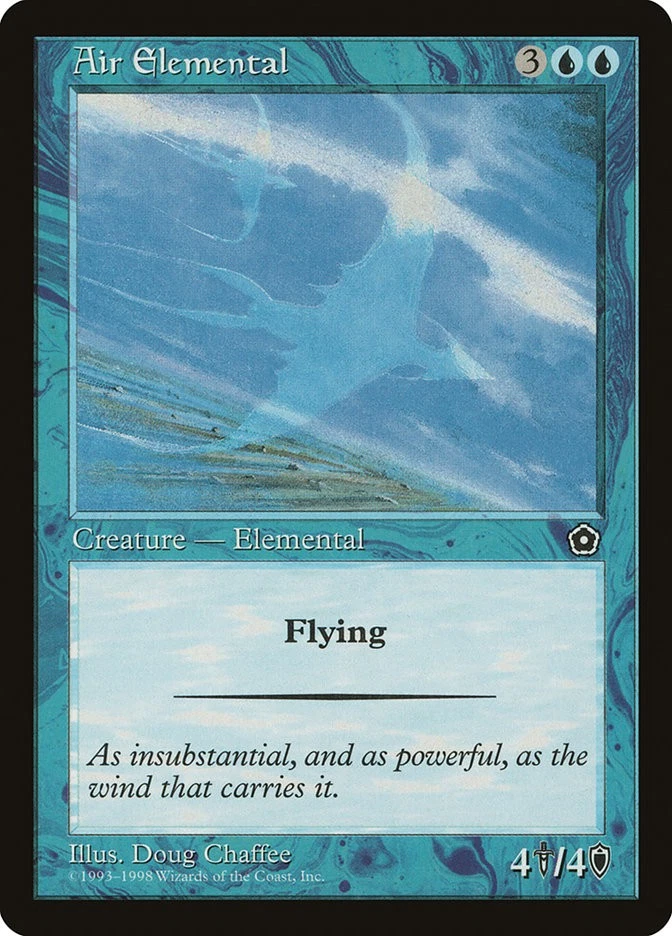MTG Air Elemental  - Portal Second Age #31 - Image 1 of 1