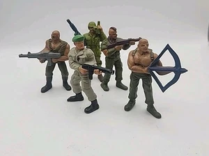 Lot of 5 Vintage GUTS Action Figures Mattel 1986 Soldier Army Troops G.U.T.S - Picture 1 of 7