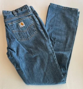Carhartt Jeans Damen 8 x 32 Traditional Fit Denim Blau WB007 MSW Hose - Bild 1 von 6
