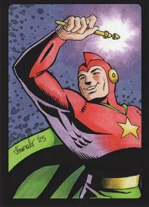 PRINT JSA - Starman #1 Sketch Card Limited Ed. Set of 12 ACEO - Picture 1 of 3