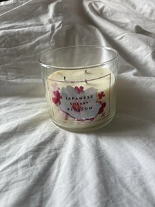 Bath & Body Works JAPANISCHE KIRSCHBLÜTE 3-Docht 14,5 Oz Duftkerze Vintage - Bild 1 von 3