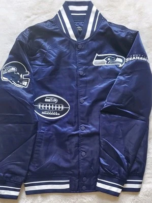 Куртка среднего веса Seattle Seahawks Pro Standard 2014 XLVIII Superbowl размер большой - Изображение 1 из 4