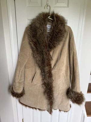 Abrigo Y2K Vintage Together Gamuza Penny Lane Like Mujer Piel Sintética Boho Hippie 12 Foto 1 de 4