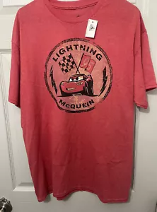 Disney Cars Lightning McQueen 95 Adult Shirt XX-Large XXL New In Hand - Picture 1 of 3