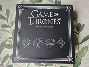 GAME OF THRONES PREMIUM DEALER SET DECK PLAYING CARDS - Picture 1 of 7