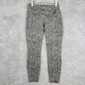 Pantalones Legging Patagonia Capilene Para Mujer Peso Medio Talla M Gris Patrón Hoja - Imagen 1 de 9