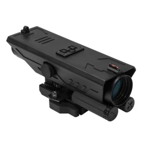 VISM DELTA BLACK 4x30 Scope w/ Red & White LED Nav Lights by NcSTAR - Picture 1 of 5