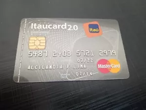 Brasil - Itaú Bank - MasterCard - Expired Card - Picture 1 of 2