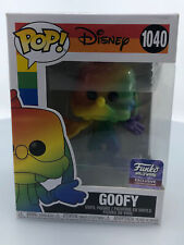 Funko POP! Disney Mickey Mouse & Friends Goofy Rainbow #1040 DAMAGED