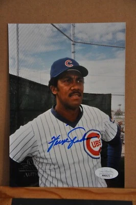 Fergie Jenkins Autographed Chicago Cubs 5x7 Photo JSA COA - Image 1 of 3