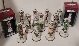 Breckenridge Holidays "12 días de campanas de Navidad" vintage 1992 - Imagen 1 de 24