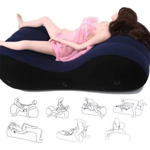 Aufblasbares Schlafsofa für Frauen Paare Liebe Stuhl Kissen Erwachsene Sex Möbel SM - Bild 1 von 24