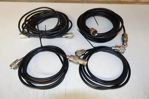 4 cables coaxiales con conectores SO-239 y PL-259... ¡creo! 14 metros en total - Imagen 1 de 19