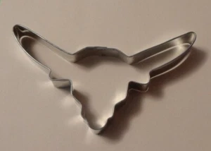 New Tin Texas Longhorn Cookie Cutter - Picture 1 of 1