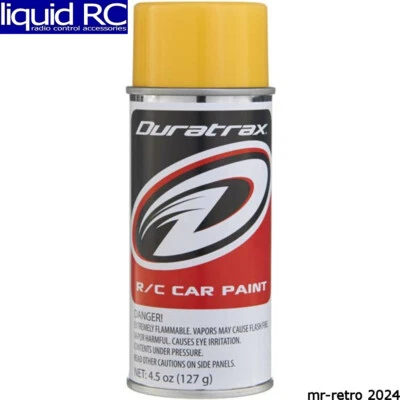 Duratrax R4257 Polycarb Spray Mellow Yellow 4.5 oz - Image 1 of 3