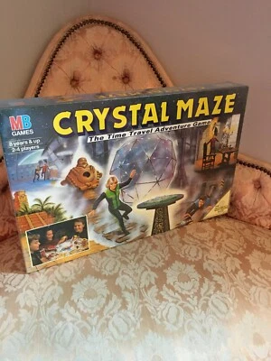 Vintage Rare Crystal Maze Board Game MB 1991 Still Sealed - Ideal for Collector - Image 1 of 4