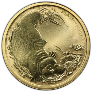 Australia 2013-P One Dollar $1 (Platypus - Bush Babies) - PCGS MS69 (46958518) - Picture 1 of 3