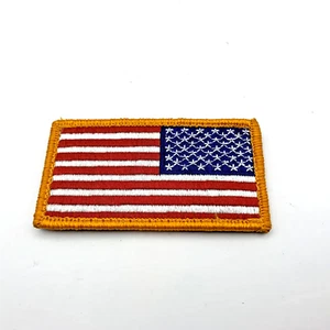 (2er-Pack) NEU USA umgekehrte amerikanische Flagge 3" x 1-1/2" taktischer Aufnäher - Bild 1 von 3