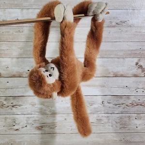 Fiesta Hanging Monkey Plush Toy 17" Hanging Stuffed Animal Toys - Picture 1 of 7