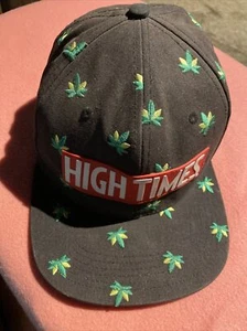 Vtg  90s Limited Edition HighTimes Hi Times High Times Rare Ball Cap Free Ship - Picture 1 of 5