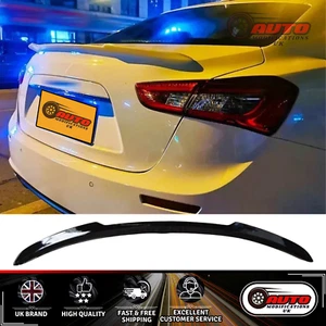 Kit de carrocería de alerón labial para maletero trasero Maserati Ghibli negro brillante 2013+ - Imagen 1 de 8