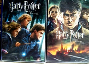 HARRY POTTER AND THE DEATHLY HALLOWS PARTS 1 & 2 - New Sealed - Picture 1 of 3