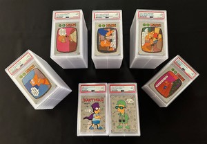 1990 Topps Simpsons Complete Set all PSA 9 - Stickers #1-#22 & Cards #1-#88