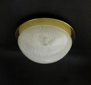 ✅ GRANDE PLAFONIERA VENINI MOD. TESSUTO DESIGN CARLO NASON 1970 VINTAGE - 4006 - Picture 1 of 7