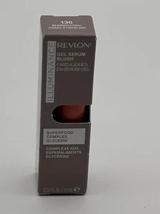 Revlon Illuminance Dewy Finish Gel Serum Blush - 130 Beaming Coral - Picture 1 of 6