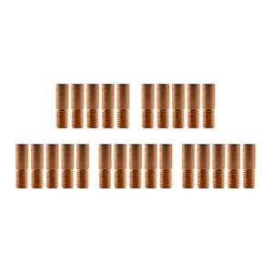 MIG Contact Tips - 0.8mm Binzel Style- 25 pack - M5 x 5 x 0.8mm - MIGMATE CT0855 - Picture 1 of 6