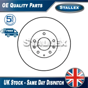 Fits Mazda 6 2007-2013 1.8 2.0 D 2.2 2.5 1x Brake Disc Front Stallex G33Y3325X - Picture 1 of 4