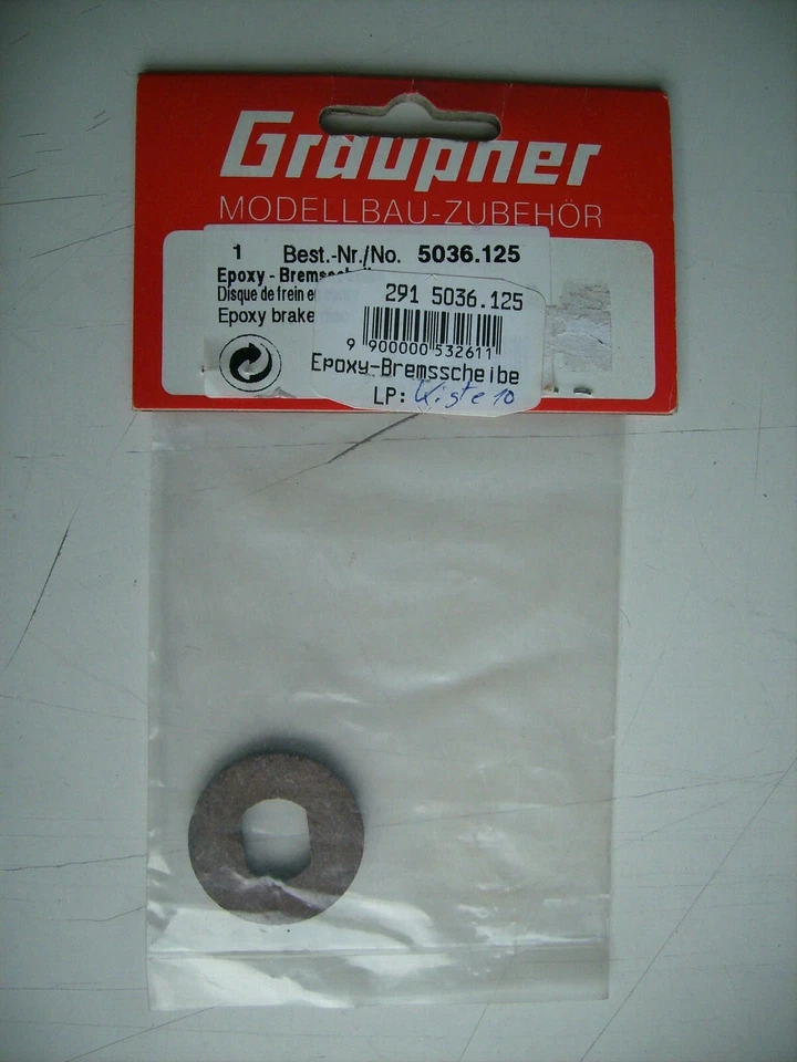 Graupner 5036.125 Epoxy-Bremsscheibe - Bild 1 von 1