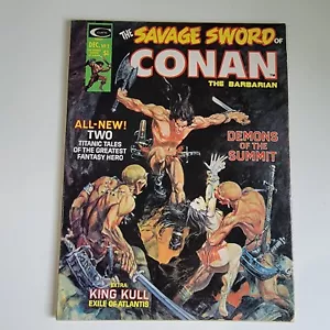 Savage Sword of Conan #3 Marvel Comics 1974 Black Colossus - Kull - Blackmark - Picture 1 of 11