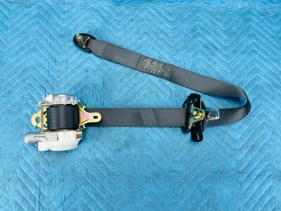 Lexus SC430 Front Passenger Seat Belt Black 2002 2003 2004 2005 2006 OEM - Image 1 of 4
