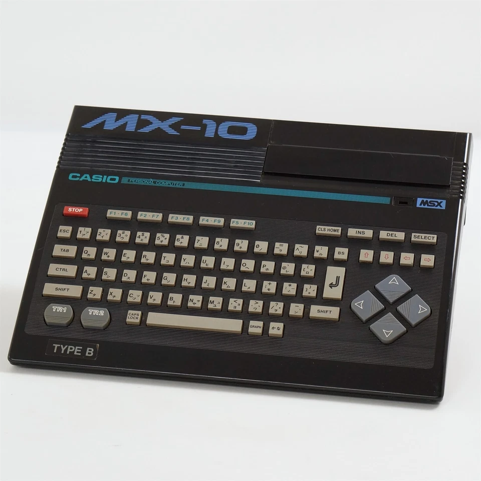 MSX MX-10 BK CASIO Personal Computer Testato Sistema di Gioco GIAPPONE solo 3050747 - Immagine 1 di 4