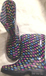 Boots rain girls new size 12M EUR 30 multicolor man made materials Smartfit - Picture 1 of 2