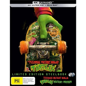 Teenage Mutant Ninja Turtles Mutant Mayhem Steelbook 4K Blu-Ray - Picture 1 of 1