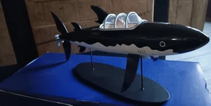 Hergé &Tintin-Sculpture sous marin requin RACKHAM- Images mythiques - En coffret - Foto 1 di 10