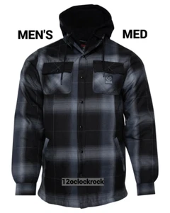 Chaqueta de franela con capucha Dixxon DESTROYER - Para hombre M - Imagen 1 de 12