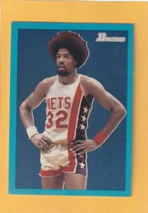 2009-10 Bowman 48 Blue #94 Julius Erving New York Nets NM-MT 1529/1948 - Picture 1 of 2